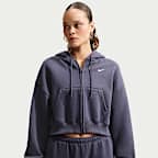 Nike Studio Fleece Medium Weight Women's Oversized Full-Zip